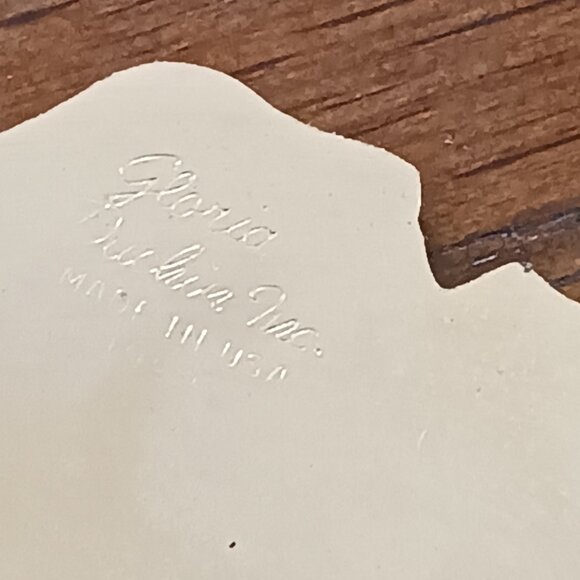 Goldtone Gloria DUCHIN CHRISTMAS ORNAMENTS 80s, Lot of 3 - Picture 6 of 10